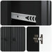 Bufet cu sertar Negru 66 x 34,5 x 90 cm Lemn prelucrat - WALTI WALTI