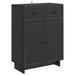 Bufet cu sertar Negru 66 x 34,5 x 90 cm Lemn prelucrat - WALTI WALTI