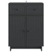 Bufet cu sertar Negru 66 x 34,5 x 90 cm Lemn prelucrat - WALTI WALTI