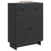 Bufet cu sertar Negru 66 x 34,5 x 90 cm Lemn prelucrat - WALTI WALTI