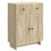 Bufet cu sertar Stejar Sonoma 66 x 34,5 x 90 cm Lemn prelucrat - WALTI WALTI