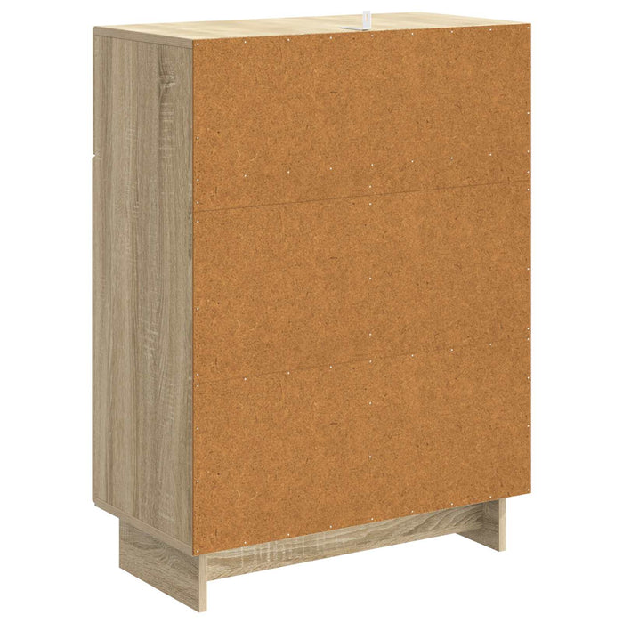 Bufet cu sertar Stejar Sonoma 66 x 34,5 x 90 cm Lemn prelucrat - WALTI WALTI