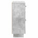 Bufet cu sertar Gri Beton 66 x 34,5 x 90 cm Lemn prelucrat - WALTI WALTI