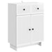 Bufet Alb foarte lucios 66 x 34,5 x 90 cm Lemn prelucrat - WALTI WALTI