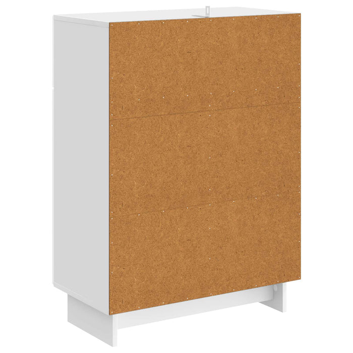 Bufet Alb foarte lucios 66 x 34,5 x 90 cm Lemn prelucrat - WALTI WALTI