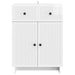 Bufet Alb foarte lucios 66 x 34,5 x 90 cm Lemn prelucrat - WALTI WALTI