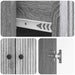 Bufet cu sertar Sonoma gri 66 x 34,5 x 90 cm Lemn prelucrat - WALTI WALTI