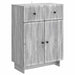 Bufet cu sertar Sonoma gri 66 x 34,5 x 90 cm Lemn prelucrat - WALTI WALTI