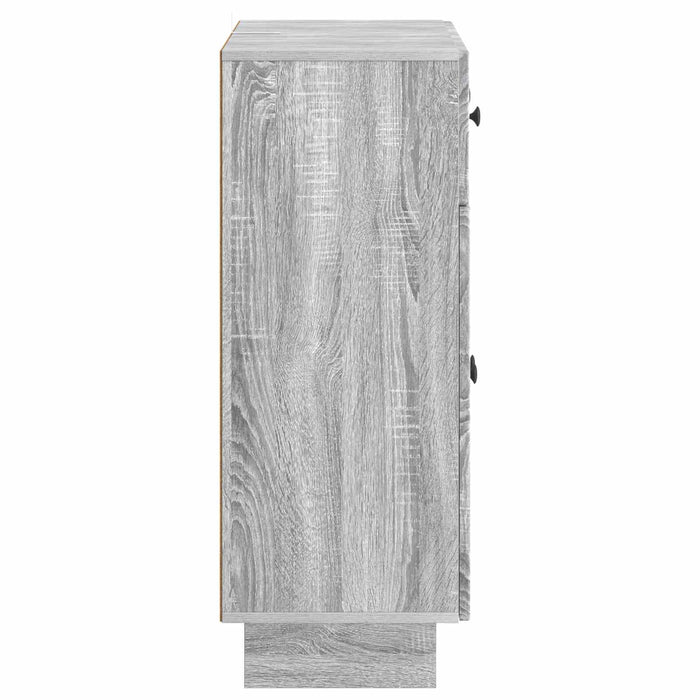 Bufet cu sertar Sonoma gri 66 x 34,5 x 90 cm Lemn prelucrat - WALTI WALTI