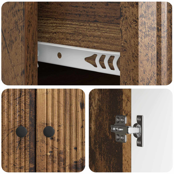 Bufet cu sertar Lemn vechi 66 x 34,5 x 90 cm Lemn prelucrat - WALTI WALTI