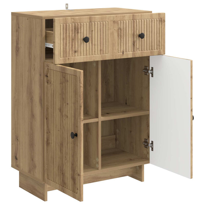 Bufet Stejar Artizanal 66 x 34,5 x 90 cm Lemn prelucrat - WALTI WALTI