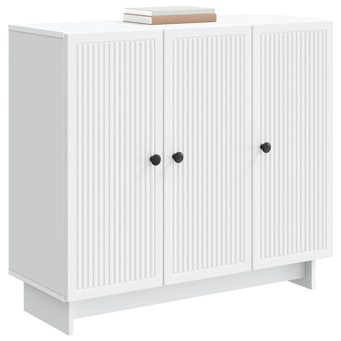 Bufet Alb 89 x 34,5 x 80 cm Lemn prelucrat - WALTI WALTI
