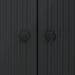 Bufet Negru 89 x 34,5 x 80 cm Lemn prelucrat - WALTI WALTI