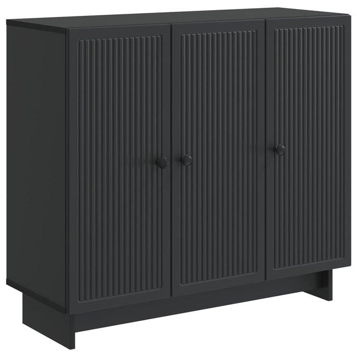 Bufet Negru 89 x 34,5 x 80 cm Lemn prelucrat - WALTI WALTI