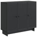 Bufet Negru 89 x 34,5 x 80 cm Lemn prelucrat - WALTI WALTI