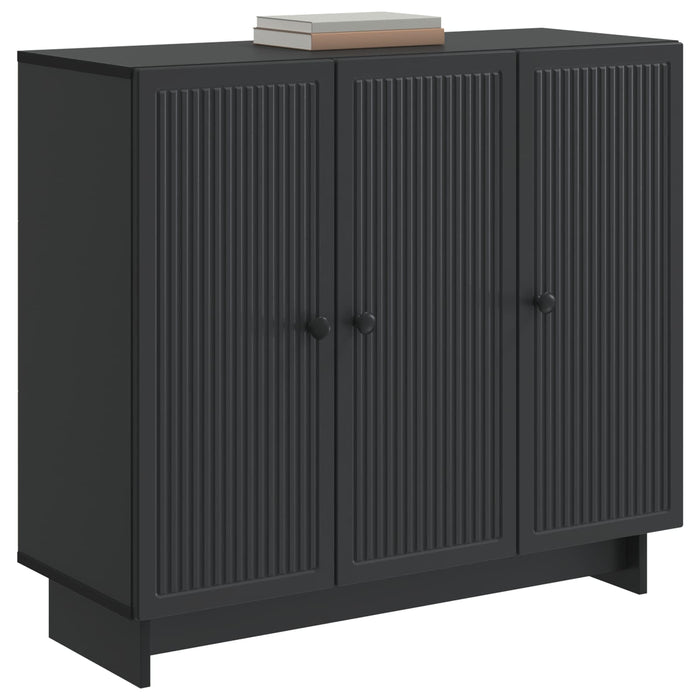 Bufet Negru 89 x 34,5 x 80 cm Lemn prelucrat - WALTI WALTI