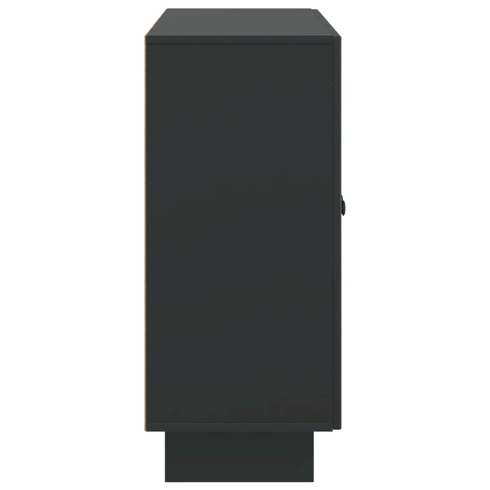 Bufet Negru 89 x 34,5 x 80 cm Lemn prelucrat - WALTI WALTI
