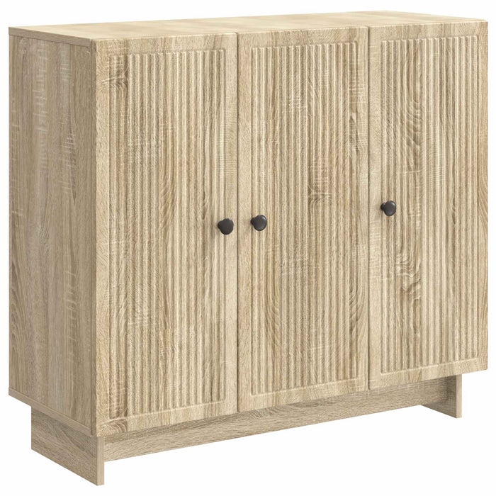 Bufet Stejar Sonoma 89 x 34,5 x 80 cm Lemn prelucrat - WALTI WALTI