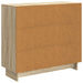 Bufet Stejar Sonoma 89 x 34,5 x 80 cm Lemn prelucrat - WALTI WALTI