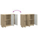 Bufet Stejar Sonoma 89 x 34,5 x 80 cm Lemn prelucrat - WALTI WALTI