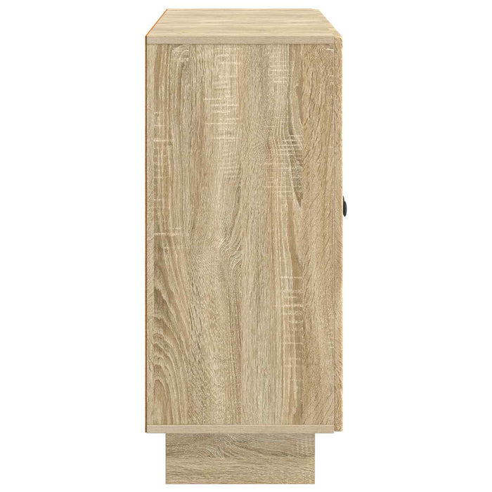 Bufet Stejar Sonoma 89 x 34,5 x 80 cm Lemn prelucrat - WALTI WALTI
