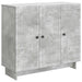 Bufet Gri Beton 89 x 34,5 x 80 cm Lemn prelucrat - WALTI WALTI