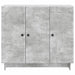 Bufet Gri Beton 89 x 34,5 x 80 cm Lemn prelucrat - WALTI WALTI