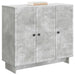 Bufet Gri Beton 89 x 34,5 x 80 cm Lemn prelucrat - WALTI WALTI