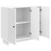 Bufet Alb foarte lucios 89 x 34,5 x 80 cm Lemn prelucrat - WALTI WALTI