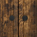 Bufet Stejar fumuriu 89 x 34,5 x 80 cm Lemn prelucrat - WALTI WALTI