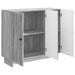 Bufet Sonoma gri 89 x 34,5 x 80 cm Lemn prelucrat - WALTI WALTI