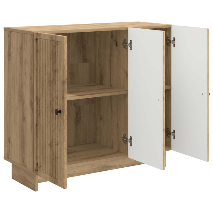 Bufet Stejar Artizanal 89 x 34,5 x 80 cm Lemn prelucrat - WALTI WALTI