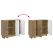 Bufet Stejar Artizanal 89 x 34,5 x 80 cm Lemn prelucrat - WALTI WALTI