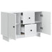 Bufet cu sertar Alb 89 x 34,5 x 60 cm Lemn prelucrat - WALTI WALTI