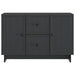 Bufet cu sertar Negru 89 x 34,5 x 60 cm Lemn prelucrat - WALTI WALTI