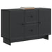 Bufet cu sertar Negru 89 x 34,5 x 60 cm Lemn prelucrat - WALTI WALTI