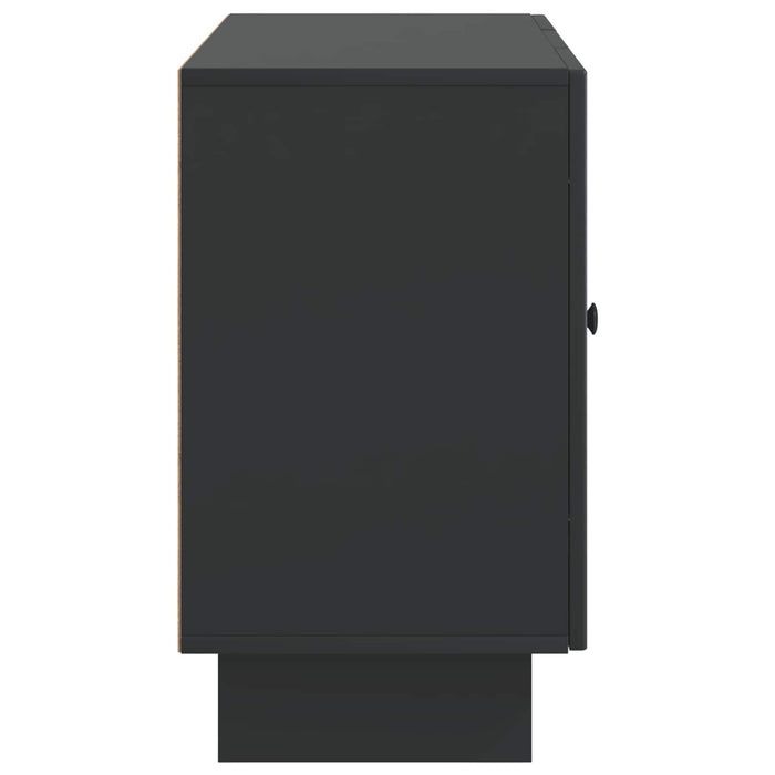 Bufet cu sertar Negru 89 x 34,5 x 60 cm Lemn prelucrat - WALTI WALTI