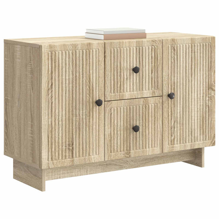 Bufet cu sertar Stejar Sonoma 89 x 34,5 x 60 cm Lemn prelucrat - WALTI WALTI