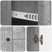 Bufet cu sertar Gri Beton 89 x 34,5 x 60 cm Lemn prelucrat - WALTI WALTI