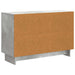 Bufet cu sertar Gri Beton 89 x 34,5 x 60 cm Lemn prelucrat - WALTI WALTI