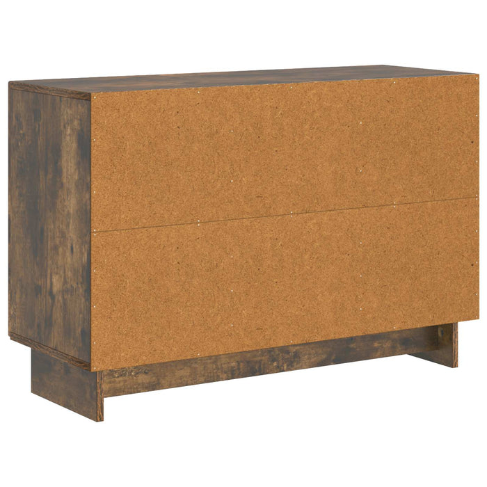 Bufet cu sertar Stejar fumuriu 89 x 34,5 x 60 cm Lemn prelucrat - WALTI WALTI
