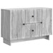Bufet cu sertar Sonoma gri 89 x 34,5 x 60 cm Lemn prelucrat - WALTI WALTI