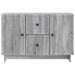 Bufet cu sertar Sonoma gri 89 x 34,5 x 60 cm Lemn prelucrat - WALTI WALTI