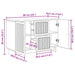Bufet cu sertar Lemn vechi 89 x 34,5 x 60 cm Lemn prelucrat - WALTI WALTI