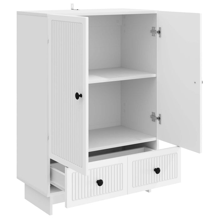 Bufet Alb 66 x 34,5 x 95 cm Lemn prelucrat - WALTI WALTI