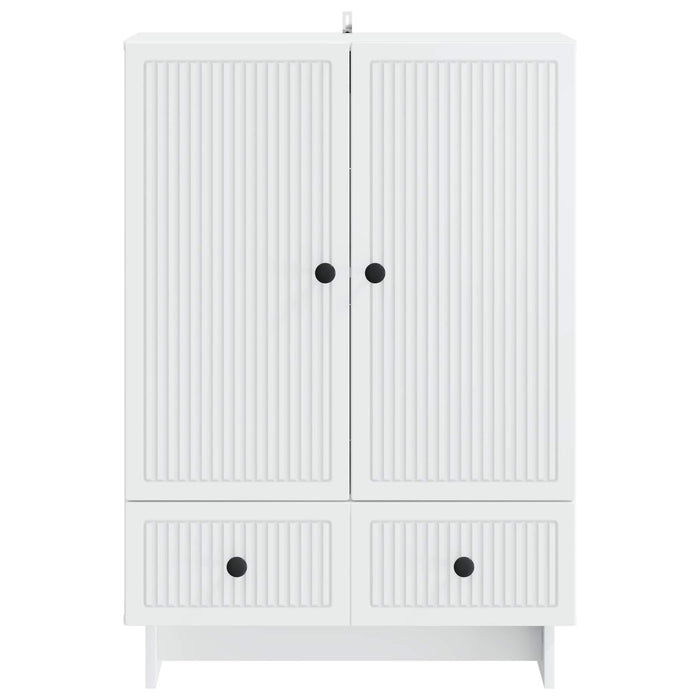 Bufet Alb 66 x 34,5 x 95 cm Lemn prelucrat - WALTI WALTI