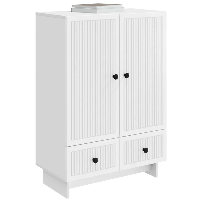 Bufet Alb 66 x 34,5 x 95 cm Lemn prelucrat - WALTI WALTI