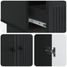 Bufet Negru 66 x 34,5 x 95 cm Lemn prelucrat - WALTI WALTI