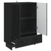 Bufet Negru 66 x 34,5 x 95 cm Lemn prelucrat - WALTI WALTI