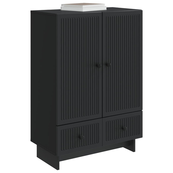Bufet Negru 66 x 34,5 x 95 cm Lemn prelucrat - WALTI WALTI